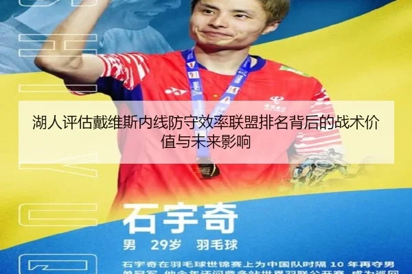 湖人评估戴维斯内线防守效率联盟排名背后的战术价值与未来影响
